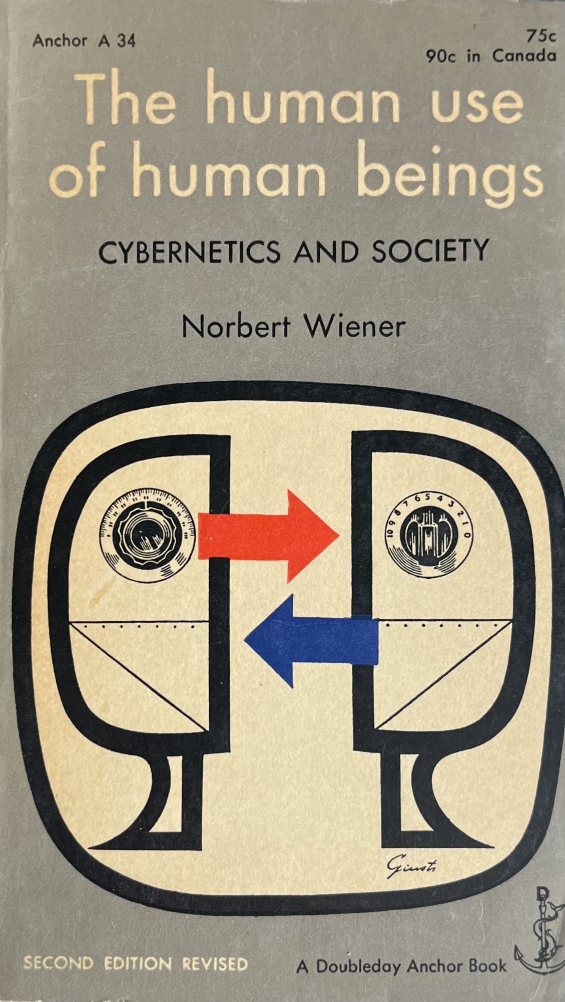 Norbert Wiener's Book Cover